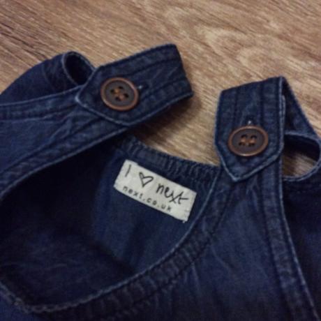 Bavlněný džínový overal s kapsami next, next,116