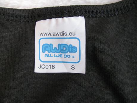 Funkční černo růžové tričko awdis, s