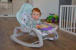 Fisher-Price sedátko od miminka po batole Terrazzo se stříškou
