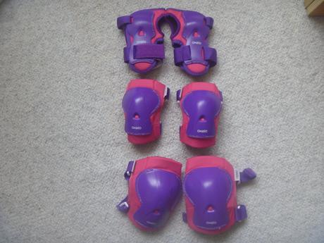 Sada tří párů chráničů na in-line zn. oxelo v. xs, xs