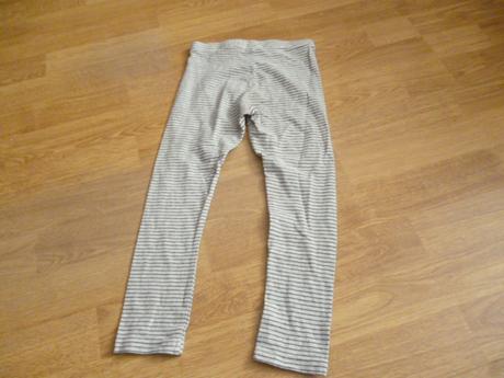 Pruhaté legíny 4-5, h&m,110