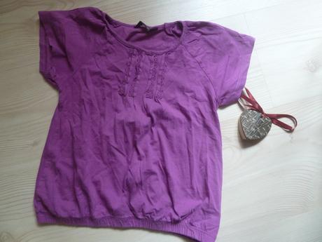 Jednobarevné triko v pase do gumy, george,110