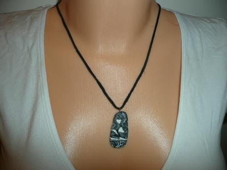 Bižuterie náhrdelník přívěšek, 