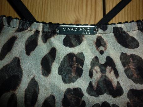 Leopardí hedvábné šaty marciano guess, guess,40