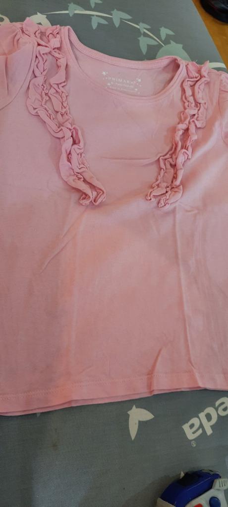 2x dívčí tričko značky primark, vel. 6-7 let, primark,122