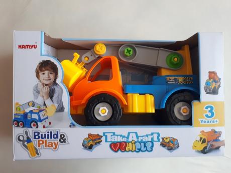 Auto šroubovací, bagr, 30cm, kamyu,