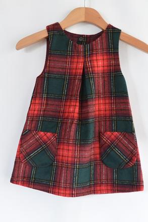 Šaty vel. 18 - 24 m, nutmeg,92