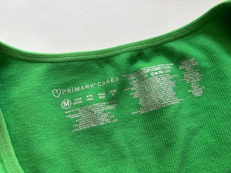 Triko sportovní crop top - v.m, primark,m