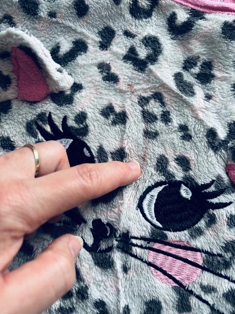 Ob/ pyžamo huňaté flecové - v.8/9 let, primark,134