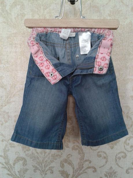 Džíny, kalhoty h&m jaro/léto dívčí vel. 68, h&m,68