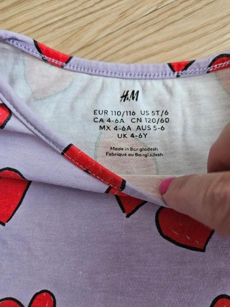 Tričko h&m, vel. 110/116, h&m,110