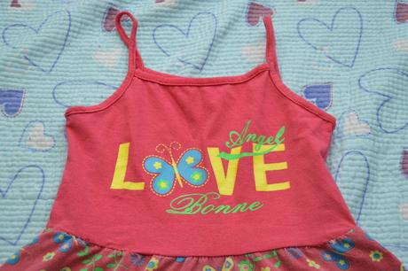 Letní šaty zástěrka do školky, 122