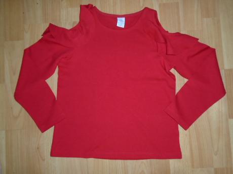 Tričko lindex volná ramena vel 134/140 8-10 l, lindex,134