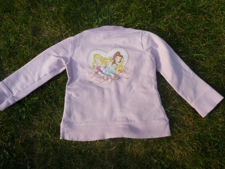 Princeznová mikina s kapucí na zip c&a vel.92, c&a,92