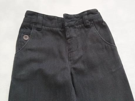 Džíny tm. šedé zn. next, next,104