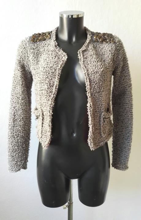 Chlupatý svetřík kardigan kabátek only - vel.s, only,s