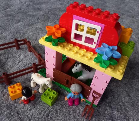 Lego duplo 10500 - horse stable., 