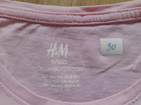 7 x tričko, vel 134/140 ham,tcm, ppco atd, h&m,134