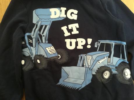 Mikina s bagrem, c&a,134