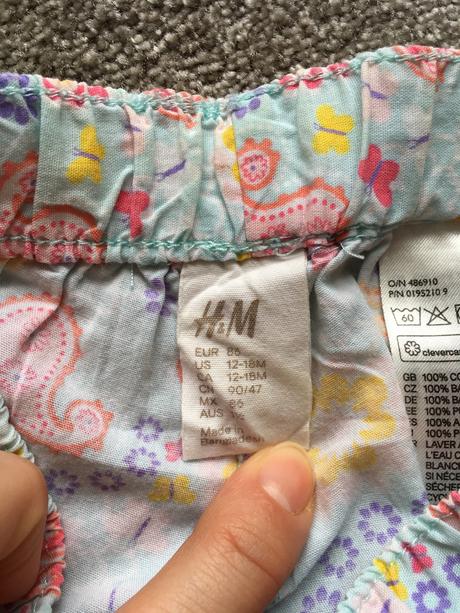 Kraťasy/šortky h&m, h&m,86