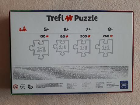 Puzzle trefl pj maskes, pyžamasky, 160 dílků,