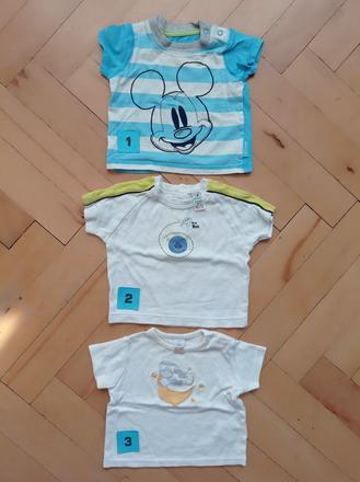 Triko krátký rukáv 68 - mickey mouse, disney,68
