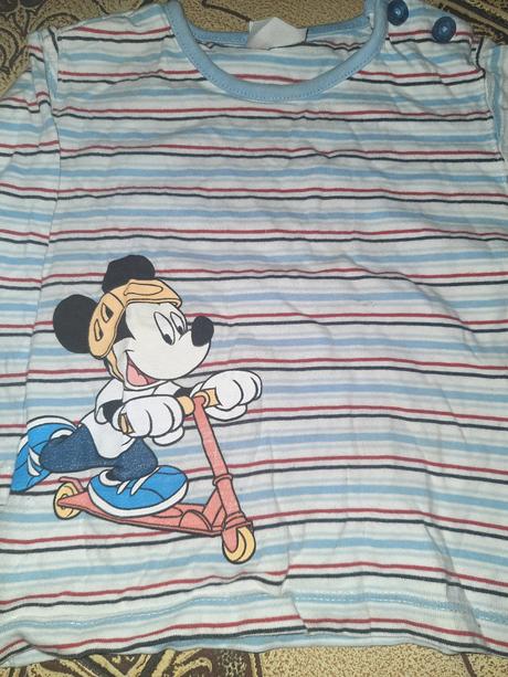 Klučičí halenka mickey vel. 80 - 86, disney,80