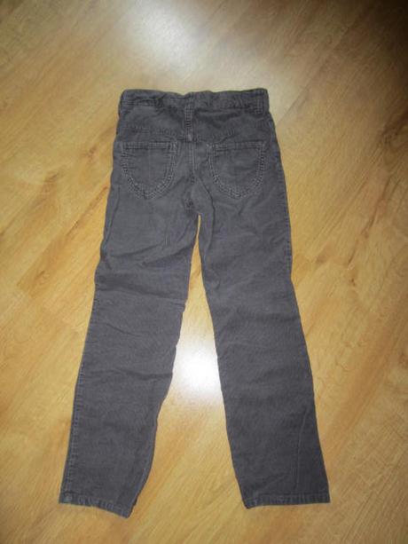 Srdíčkové manžestráky, h&m,122