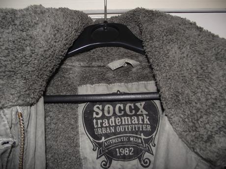 Zimní bunda delší, soccx,36
