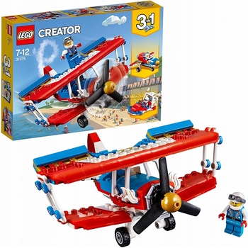 Lego creator 31076 odvážné kaskadérské letadlo,