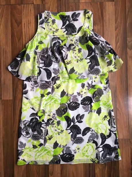 Nové letní šaty s volánem, vel s/m, river island, river island,m / s