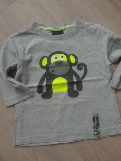 Tričko s opičkou, next,80