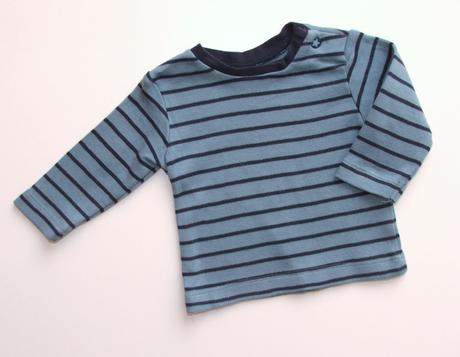 H539 pruhované triko vel. 56, miniclub,56