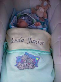 Originální deky se jmény miminek, 