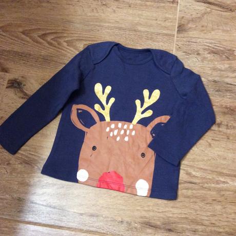 Vánoční bavlněné tričko, 80