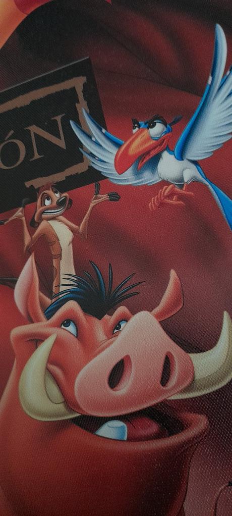 Dekorace do dětského pokoje - set obrázků lví král,