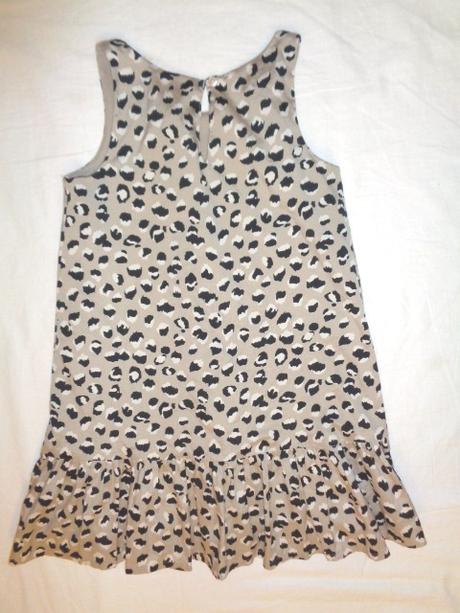 Krásné stříbrnohnědě tygrované šaty, girl2girl,116