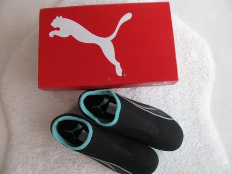 Dětské beztkaničkové kopačky puma ultra match, puma,36