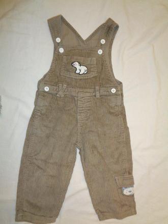 Béžové laclové manžestráky 86/92, 86