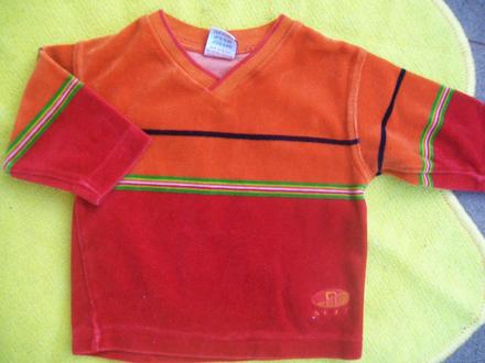 Sametová mikina, next,68