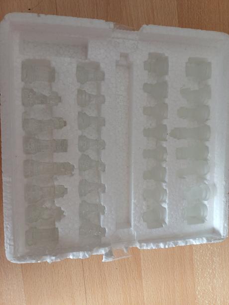 Skleněné dekorativní šachy, 