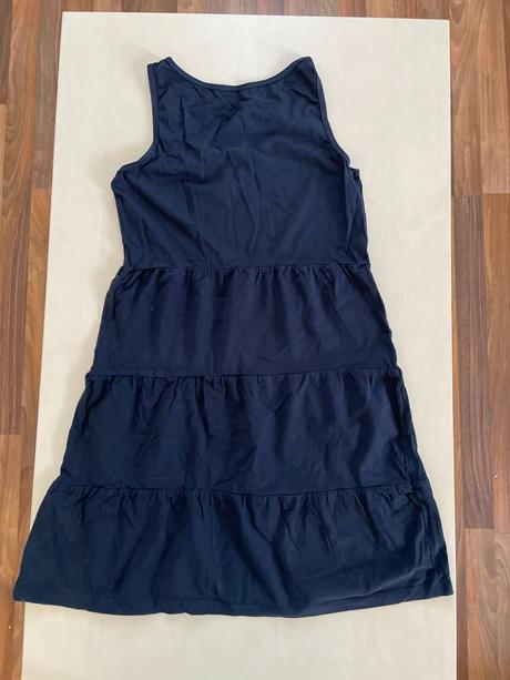 Modré bavlněné letní šaty, vel s/m, esmara, esmara,s