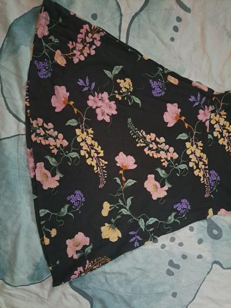 Šaty s květy, h&m,158