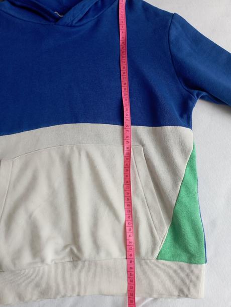 Hezká mikina s kapucí, h&m,134