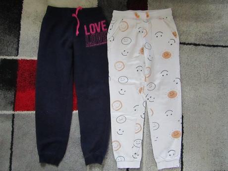 6 x tepláky pro holku zn.f & f aj. vel.122/128, f&f,122