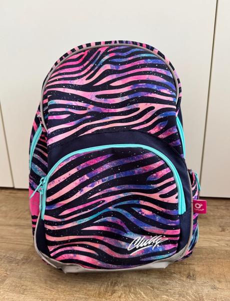 Dívčí školní batoh, aktovka topgal, zebra kimi,