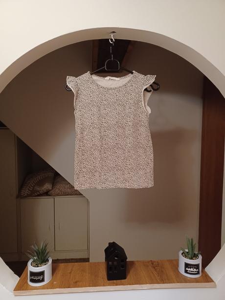 Puntíkaté tričko h&m 134/140, h&m,140