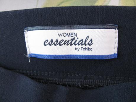 Elastické kotníkové kalhoty s galonovými pruhy, tchibo,38