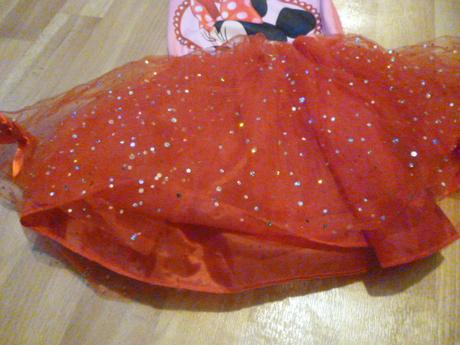 Třpytivé šaty minnie 3-4, disney,104