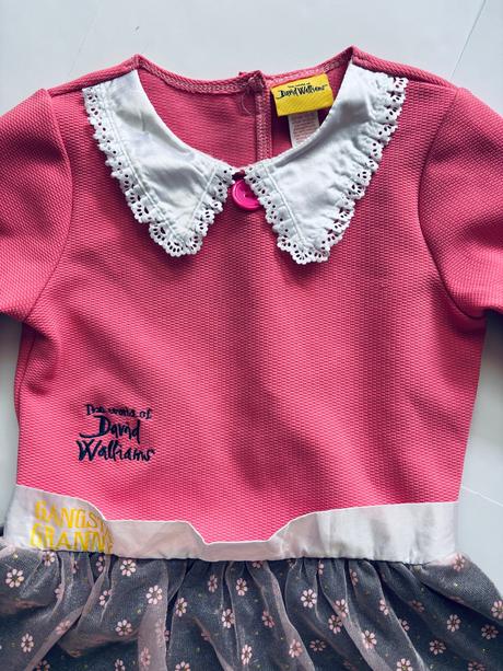 An20/ kostým ganstr babička- v.7/8 let david w., 